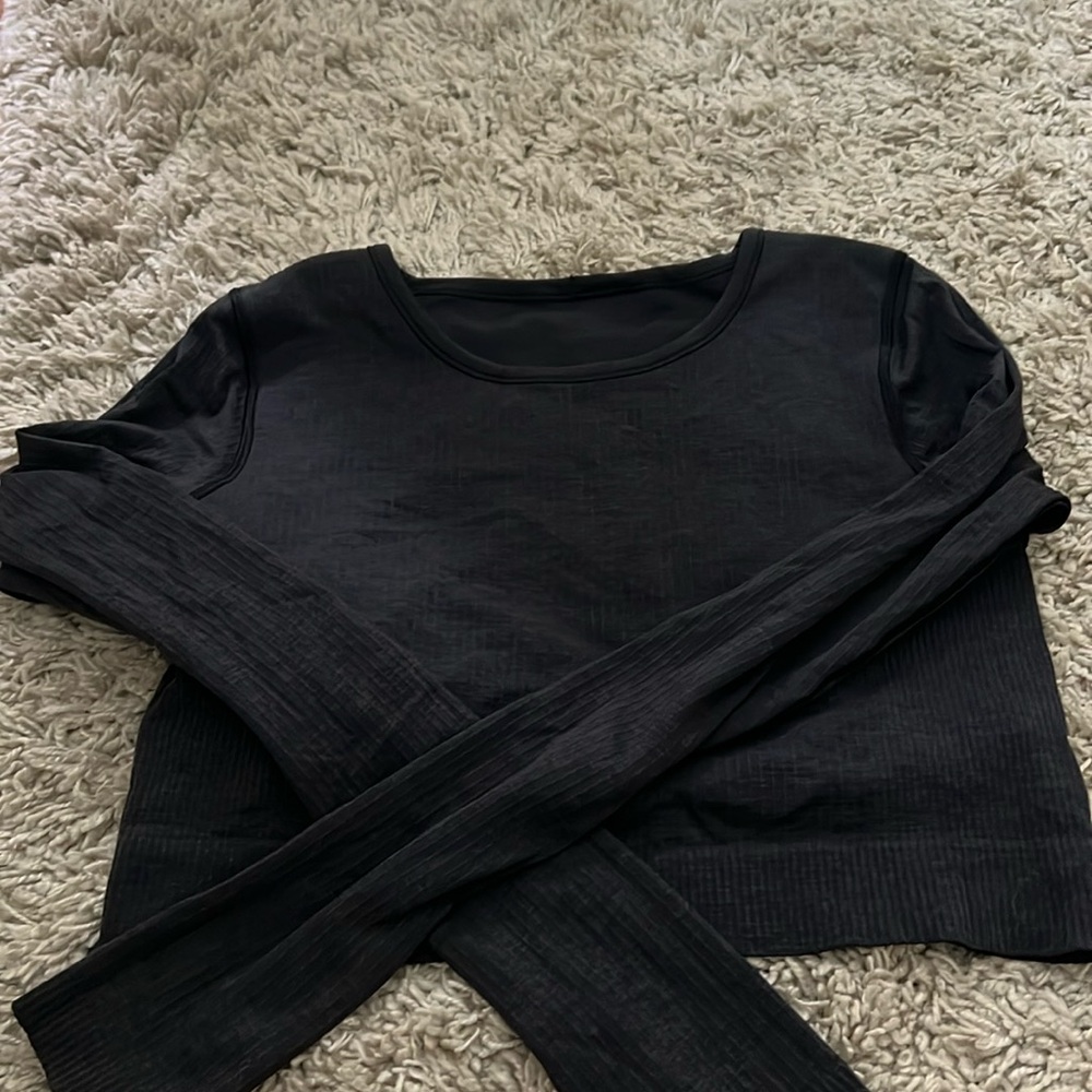 Lululemon ebb to street long sleeve shirt